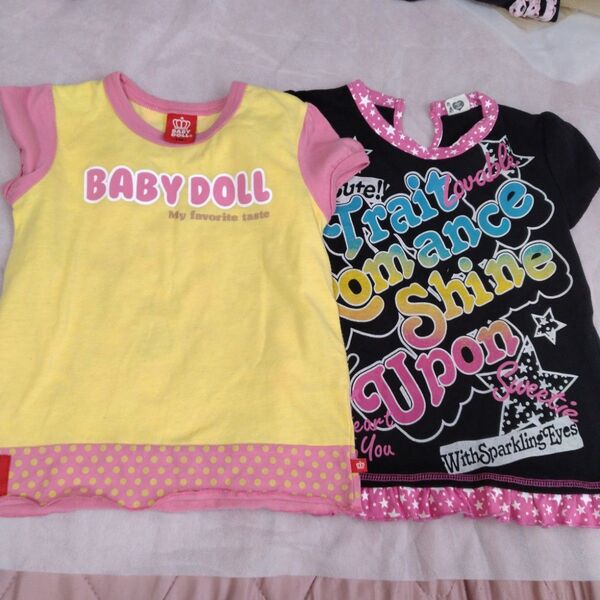 BABY DOLL他 子供服 Tシャツ 2枚セット 110cm