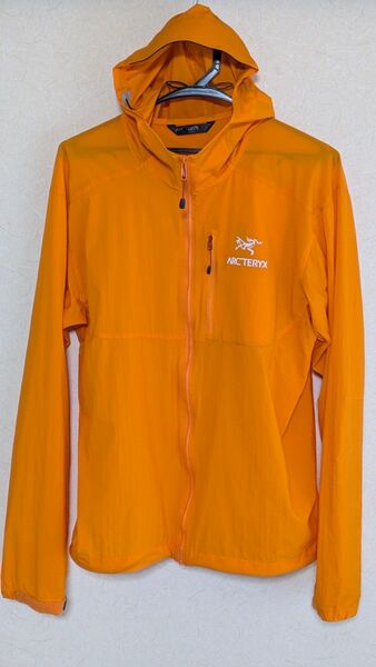 ARC'TERYX Squamish Hoody オレンジ アークテリクス スコーミッシュフーディ メンズS