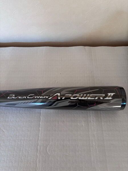 ZETT ブラックキャノン AパワーⅡ バット 78cm 600g