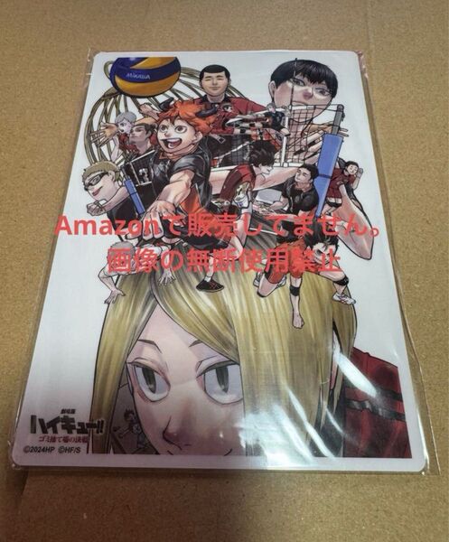 劇場版 ハイキュー!! ゴミ捨て場の決戦 ミニ下敷き 烏野高校 音駒高校 日向翔陽 影山飛雄 黒尾鉄朗 孤爪研磨