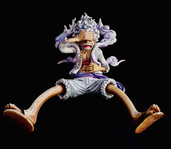 【ONE PIECE】ルフィ ニカ リペイント品 ギア5 フィギュア キングオブアーティスト 元箱あり ワンピース