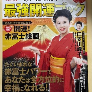 あいはら友子の最強開運ブック 赤富士 絵画 占い 風水 開運 入手困難