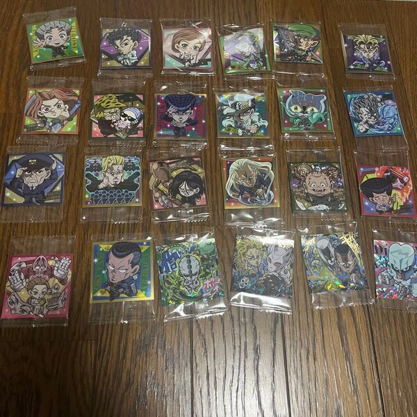 ジョジョ ウエハースシール4部まとめ売り