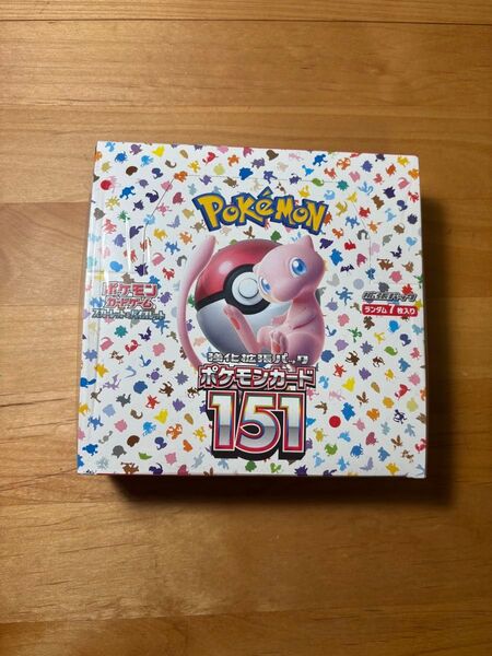 ポケモンカードゲーム スカーレット&バイオレット 強化拡張パック ポケモンカード151 シュリンク付き
