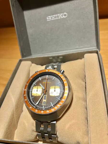 SEIKO スピードタイマー 6138-0040 茶馬 美品 ツノクロノ