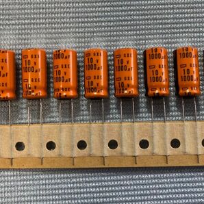 アルミ電解コンデンサ( 日本ケミコン) 1000μF 10V 125℃ GXEシリーズ 10個セット