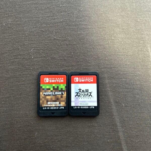 2個セット ニンテンドースイッチ ソフト Minecraft スマブラ