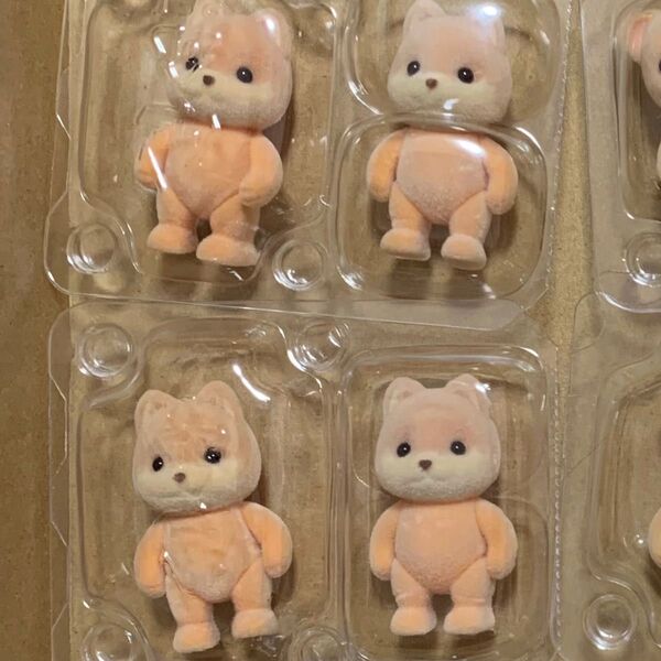 シルバニア キャラメルイヌの赤ちゃん まとめ売り シルバニアファミリー