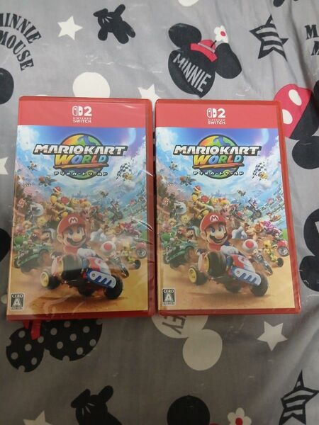 Nintendo Switch2 マリオカート ワールド ソフト2本セット売り 新品