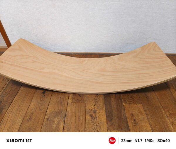 【美品】バランスボード 木製 裏面フォルト付き