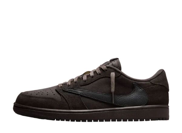 Nike Air Jordan トラヴィススコット × ナイキ エアジョーダン1 ロー OG SP "ベルベットブラウン