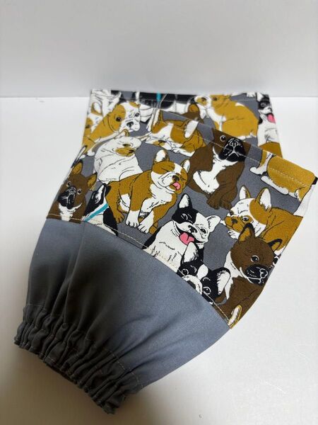 ハンドメイド ハーフ丈アームカバー 腕カバー ブルドッグ