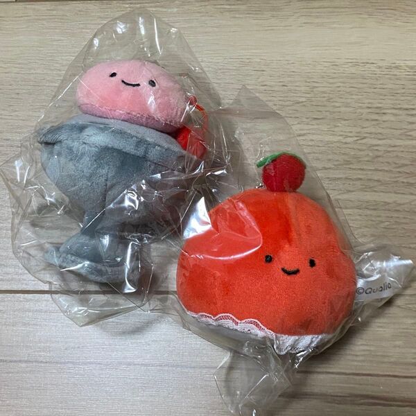 にっこりーノ ケーキのぬいぐるみ プライズ限定 色違い 純喫茶のぬいぐるみ 2個セット