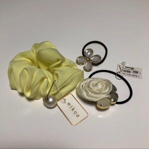 ★セール☆最終価格★新品☆LOWRYS FARM&Honeys☆シュシュ&ゴム