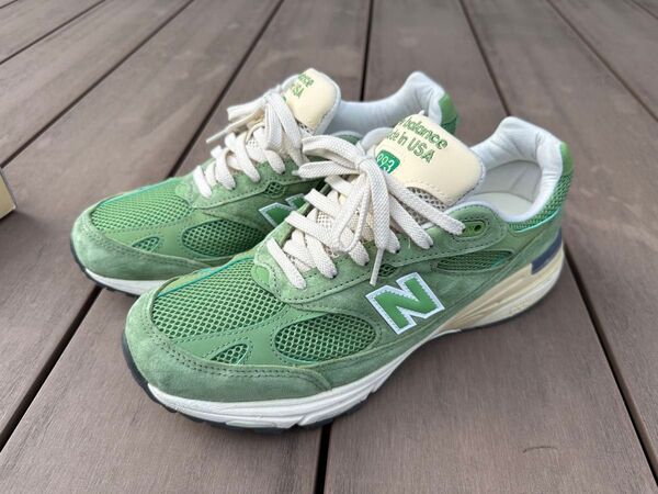 New Balance 993GW chive 28cm ニューバランス