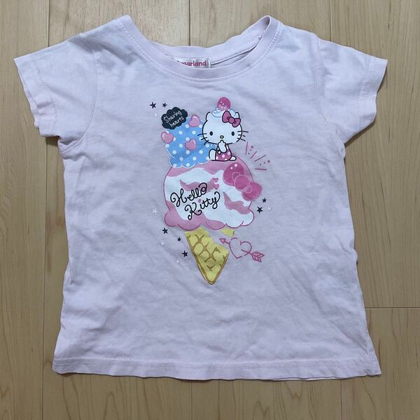 サンリオ ハローキティ Tシャツ ピンク 100cm 女の子