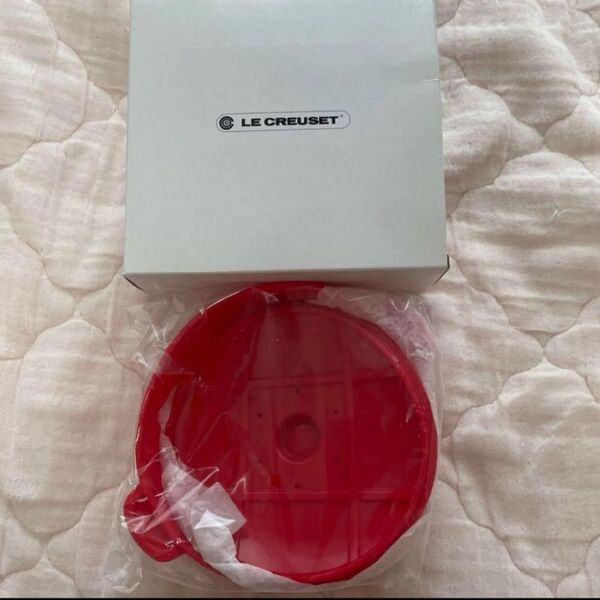 新品 ルクルーゼ シリコンスチーマー スチーマー 電子レンジ ル・クルーゼ 赤 クルーゼ LE CREUSET 調理器具