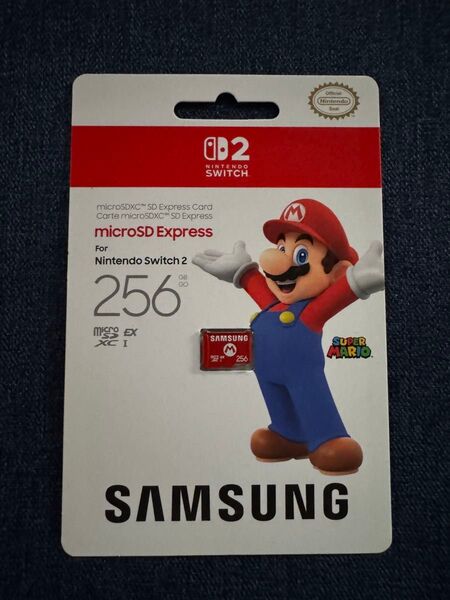SUMSUNG microSD Express Card 256GB for Nintendo Switch2 スイッチ2 SD