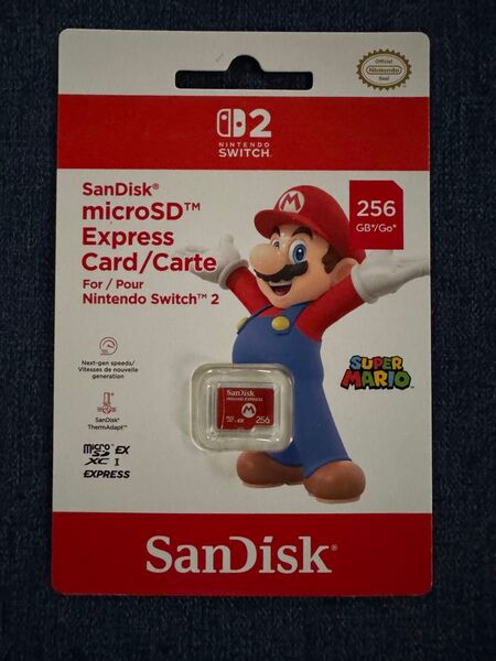 SanDisk microSD Express Card 256GB for Nintendo Switch2 スイッチ2 SD