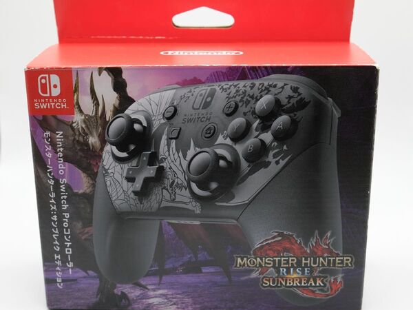 任天堂 Nintendo Switch Pro コントローラー モンスターハンターライズ