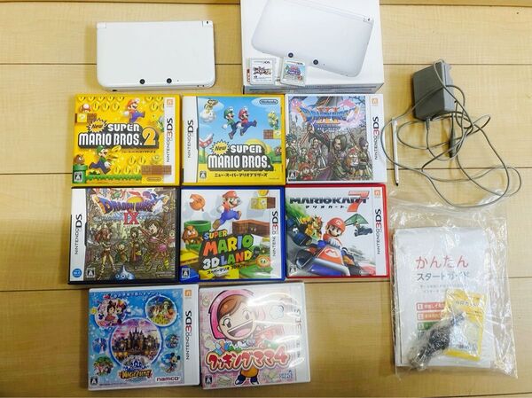 ニンテンドー3DS LL 本体 ソフト10本 まとめ売り