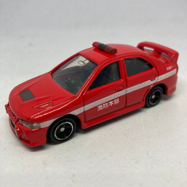 トミカ TOMICA トミカショップオリジナル 三菱ランサーエボリューションIV 消防指揮車仕様