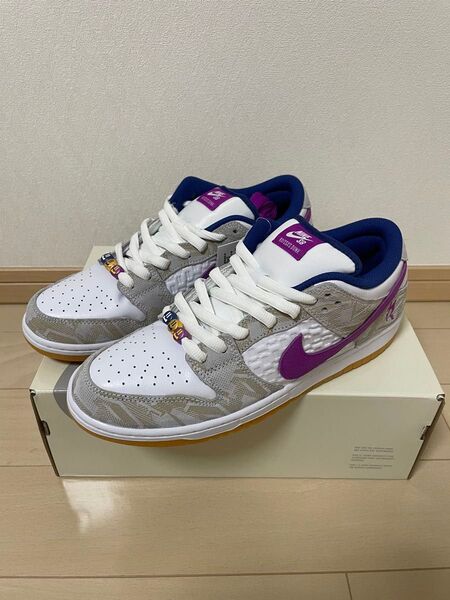 Rayssa Leal × Nike SB Dunk Low PRM "Pure Platinum and Vivid 29cm