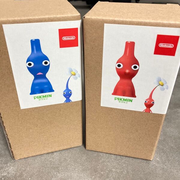 ピクミン 一輪挿し Nintendo 限定 赤 青 ピクミン 花瓶 新品未使用