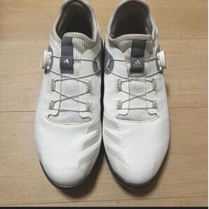 ★クーポン★【美品】adidas ALPHAFLEX 21 BOA ゴルフシューズ 27㎝ アディダス
