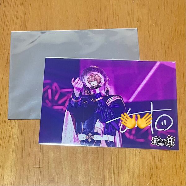 knightA 騎士A knightX 騎士X てるとくん 実写 ブロマイド サイン入り