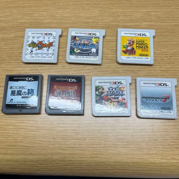 3DS DS ソフト まとめ売り 7種
