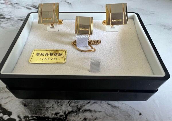 TOKYO タイピンカフス3点セット