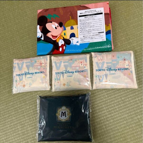 JALパックノベルティ 東京ディズニーリゾート エコバッグ ミラコスタ