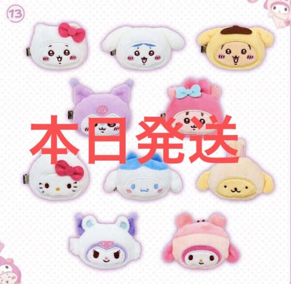 ちいかわ サンリオ キャラクターズ シークレット ヘアクリップ 全10種