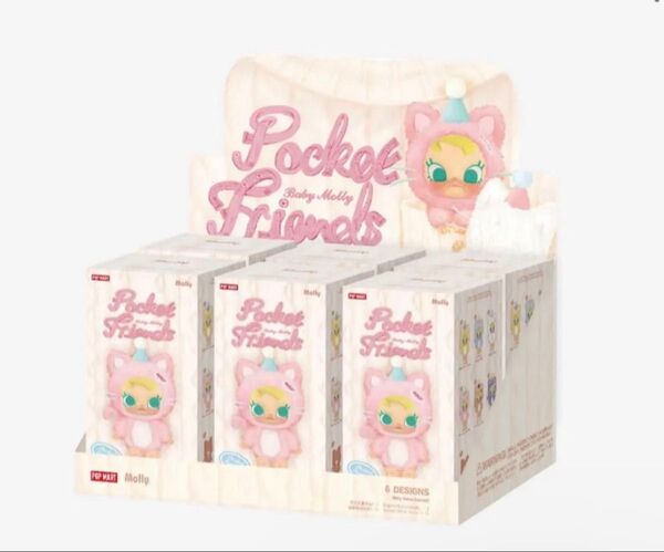 Pop Mart Baby Molly Pocket Friends ぬいぐるみ