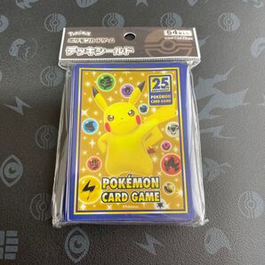 ポケモンカードゲーム デッキシールド 25th ANNIVERSARY COLLECTION 新品未開封
