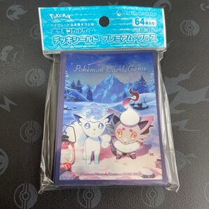 ポケモンカード デッキシールド snowy gathering 新品未開封