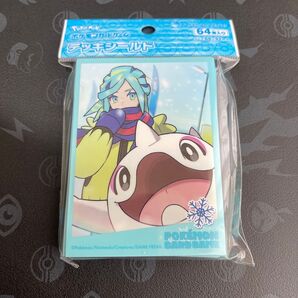 ポケモンカードゲーム デッキシールド グルーシャ アルクジラ 新品未開封