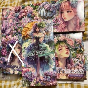 nene様新作お裾分け Hydrangea Princessステッカー