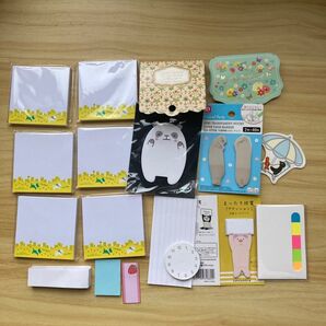 ふせんまとめ売り 無印良品、ダイソー