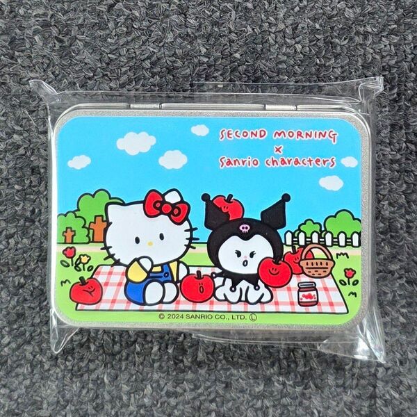 【新品】缶ケース付き リムーバブルステッカーパック ハローキティ クロミ