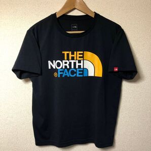 ノースフェイス THE NORTH FACE 半袖Tシャツ Tシャツ M ブラック マルチ