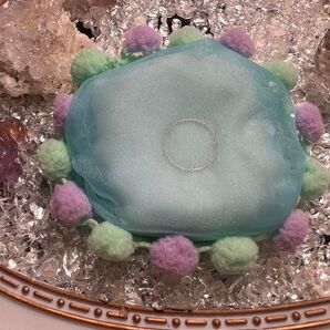 天然石の浄化塩布団 台座 塩×さざれヒマラヤ水晶×浄化スプレー入り インテリア 置物