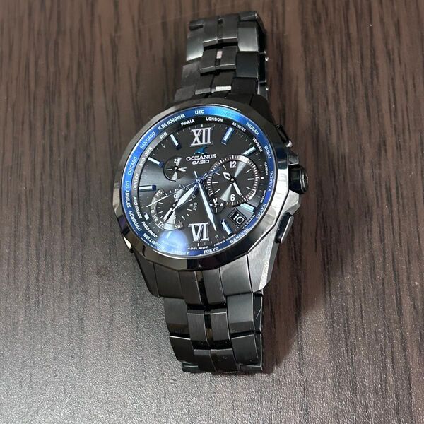 カシオ CASIO オシアナス OCEANUS OCW-S2400B-1AJF 腕時計 CASIO 稼働品 使用少ない美品!