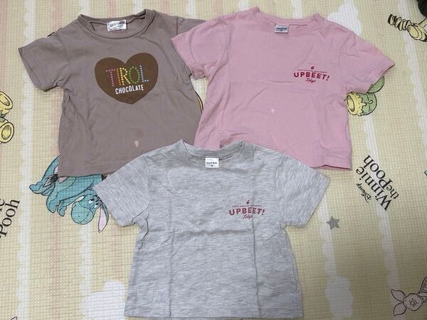 【バースデイ】半袖Tシャツ3枚セット 80