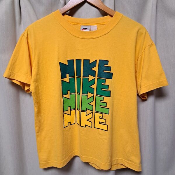 レア!90s NIKE 4連ゴツナイキ Tシャツ 銀タグ