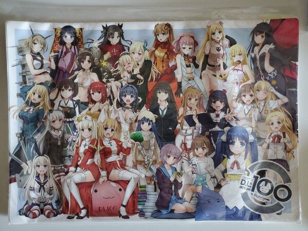 デジタルラバー D.L.100 なかじまゆか 厚手ビニールファイル 未使用