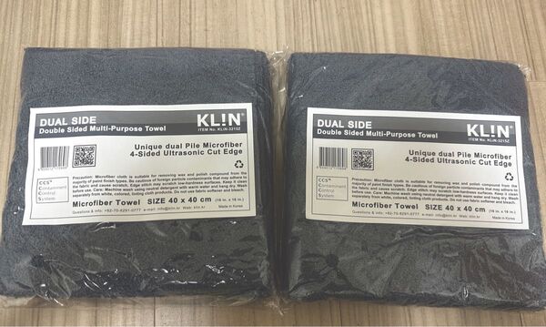 KLIN / DUAL SIDE TOWEL 2枚入り ×2個