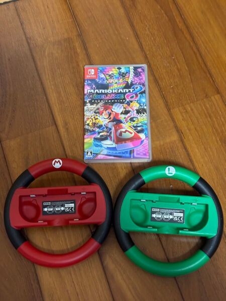 任天堂 マリオカート8 デラックス Nintendo Switch +ハンドル2個