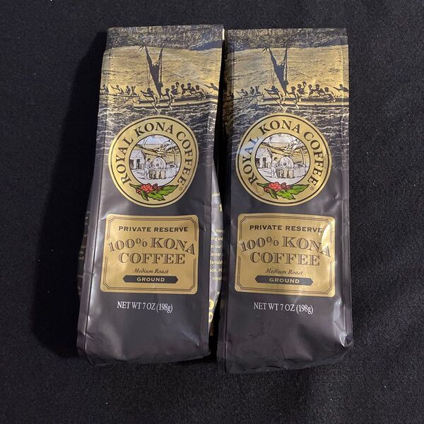 ROYAL KONA coffee ロイヤル コナコーヒー100%粉タイプ2袋